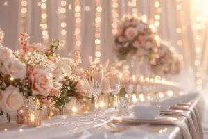 Sublimer votre union : idées innovantes pour la décoration de salle de mariage