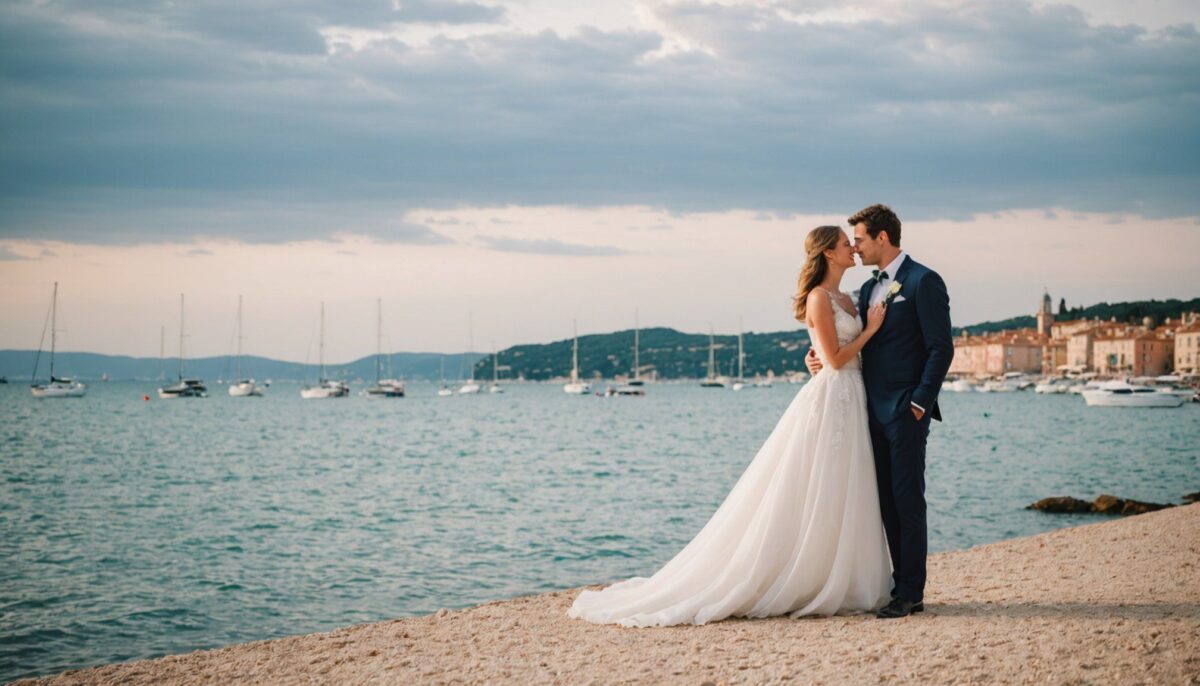 Capturer l’amour à saint-tropez : photographe de mariage expert