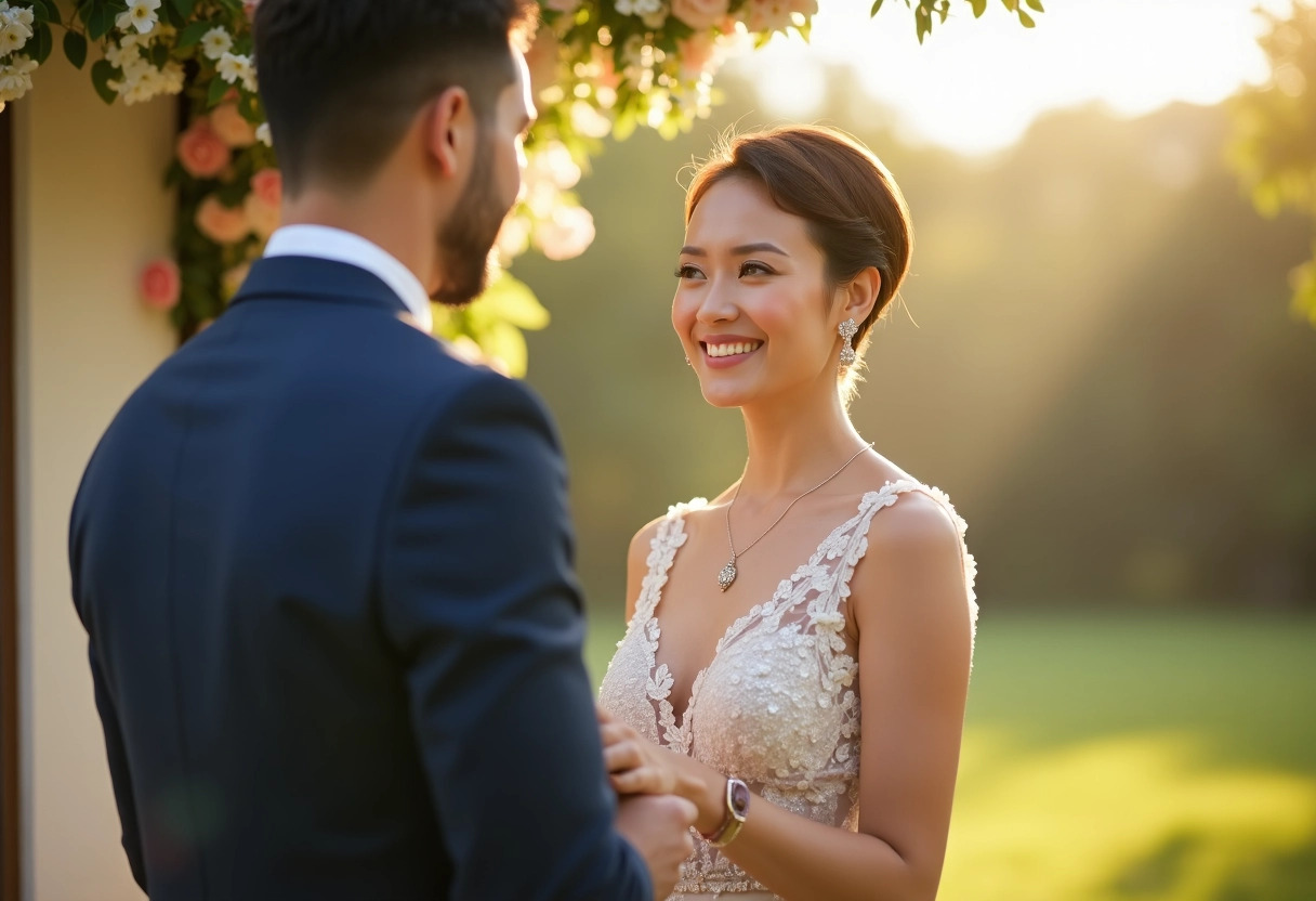 mariage cheveux courts