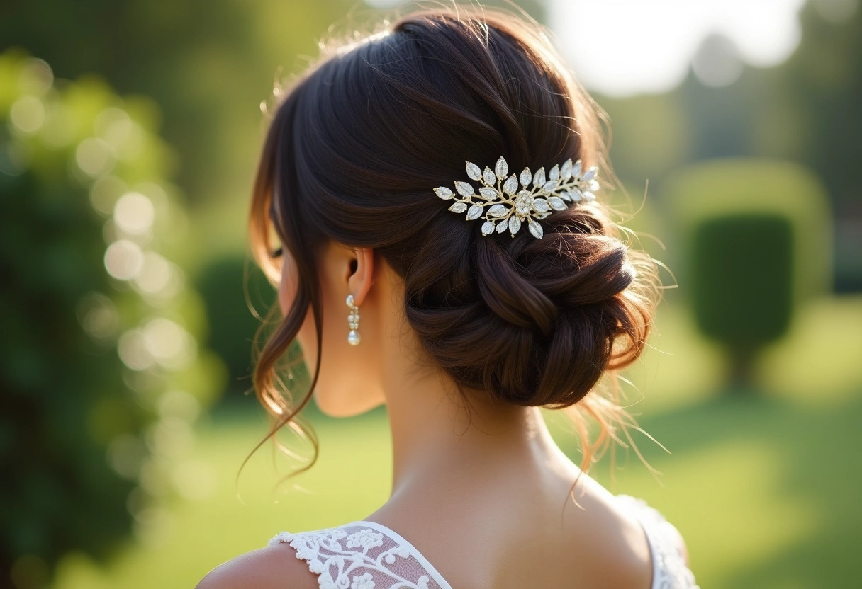 coiffure mariée