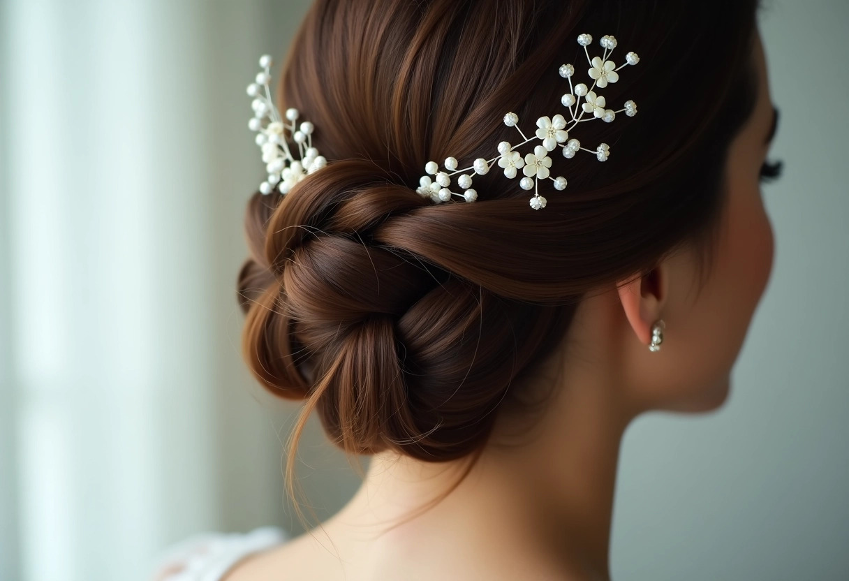 chignon mariage