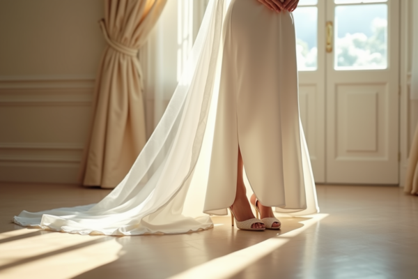 Comment sublimer votre tenue nuptiale avec des chaussures blanches pour mariage femme