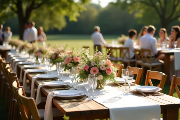 Secrets d’une décoration mariage champêtre réussie et romantique