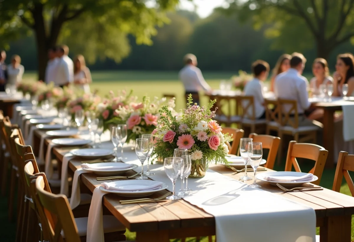 Secrets d’une décoration mariage champêtre réussie et romantique