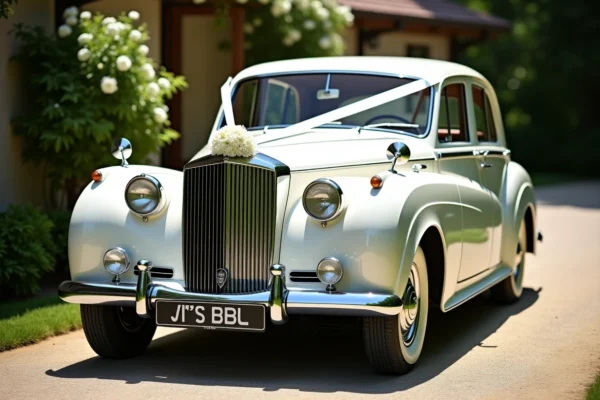 Sublimez votre cortège nuptial : idées originales pour la décoration de voiture de mariage