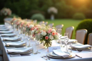 Comment choisir un nom unique et romantique pour vos tables de mariage ?